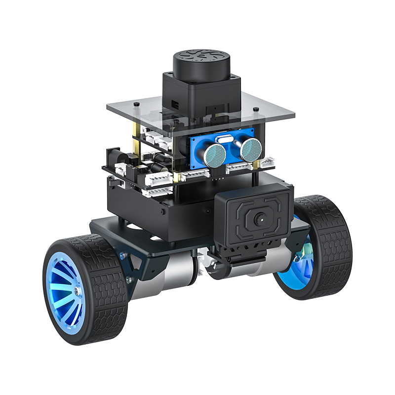 亚博智能 MicroROS机器人两轮平衡ROS2双轮小车SLAM建图导航STM32