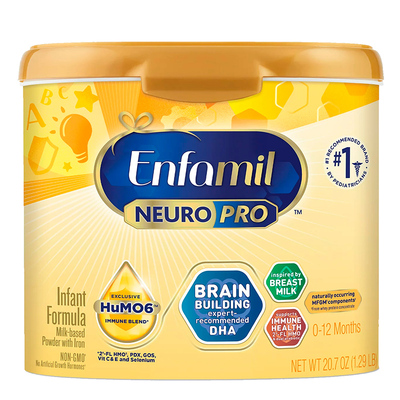 保税现货 美国进口美版美赞臣Enfamil婴儿奶粉一段新生儿1段587g