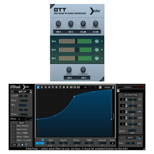 OTT多段压缩效果器LFO Tool侧链闪避插件后期编曲混音套装包合集