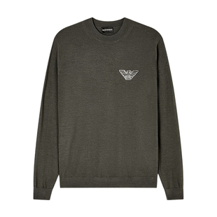 Armani/阿玛尼EA 男士鹰标时尚休闲保暖毛衣 EM002419 AF14158