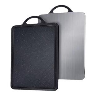 VIELE 北欧风双面切菜板抗菌304不锈钢防霉分类砧板食品级pp家用