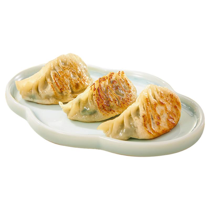 鸿津韭菜猪肉饺60g大个煎饺