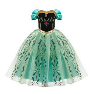 冰雪奇缘爱莎公主裙苏菲万圣节儿童女童礼服灰姑娘贝尔长发公主