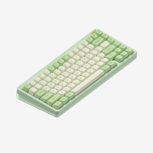 NuPhy Halo75 V2客制化机械键盘Gasket结构无线三模电竞游戏83键