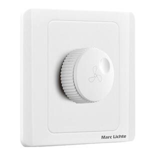 无极调速开关面板86型120W瓦风扇吊扇排气扇控制器旋钮220V变速器