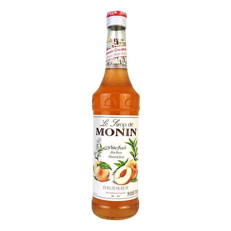 【热销】MONIN莫林白桃风味糖浆