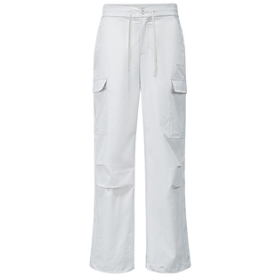 企鹅工装裤女款2025秋冬新款休闲裤徒步防水运动冲锋长裤直筒男