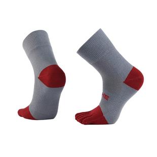 WHE美丽诺羊毛五指袜子分趾袜防异味透气运动男女中筒运动袜