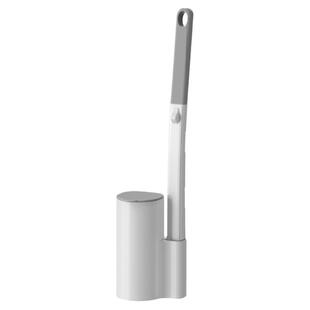 一次性马桶刷套装无死角家用可抛式替换头马桶刷挂墙式洗厕所刷子