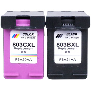 适用惠普803墨盒Deskjet 1111 1112 2131 2132 2621 2622 2623 2628喷墨打印机墨盒1110 2130黑色彩色HP803XL