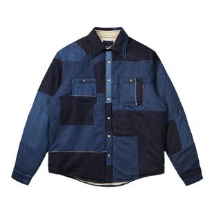 MOUNTsupply古布3M棉服新雪丽ICT蓝染boro咔叽牛仔非羽绒服VISVIM