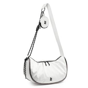 ozko鸥可斜挎包包女骑行202春夏单肩大容量上课饺子包运动健身包