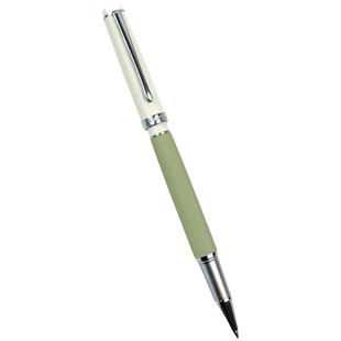 果亦轻奢金属签字笔女士清新绿色中性笔商务高端办公男士签名签单笔学生刷题定制logo刻字生日礼品笔2025热销