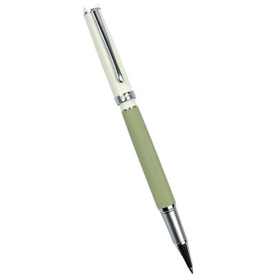 果亦轻奢抹茶绿奶白签字笔