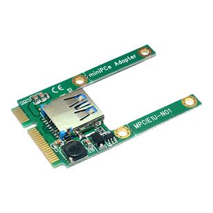 笔记本minipci-e转usb转接卡迷你pcie扩展2.0minipcie转usb