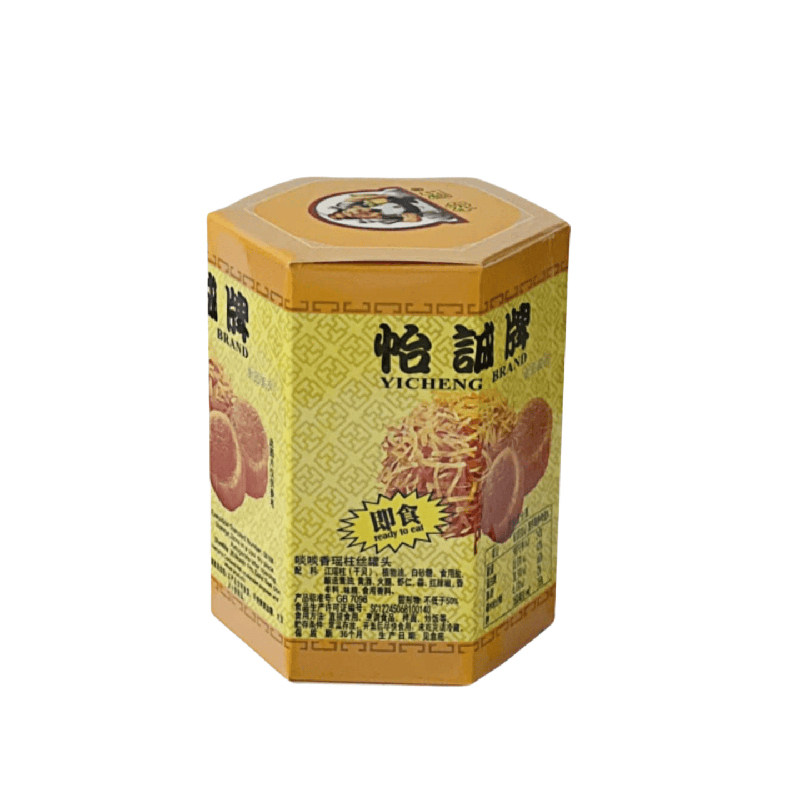 怡诚牌瑶柱啖啖香劲辣瑶柱丝罐头
