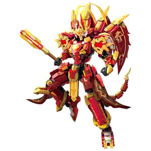 新品森宝积木孙悟空哪吒机甲神话齐天大圣积木模型拼装玩具男孩