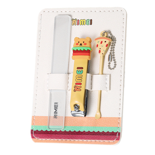 金达日美指甲剪套装指甲刀便携指甲钳女生可爱剪甲刀掏挖耳勺家用