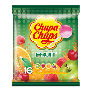 德国口香糖夹心棒棒糖樱桃味舌头染色水果味进口珍宝珠圣诞糖果