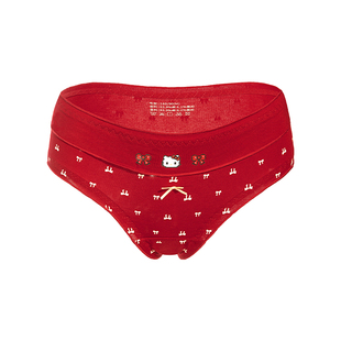 【甜派KT】小甜崽*女士本命年高颜值三角裤女生红色内裤女款纯棉