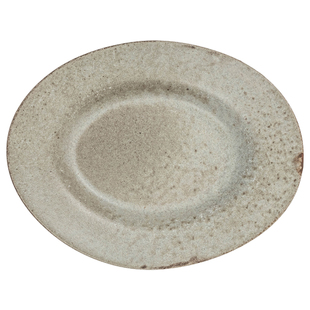 鱼盘家用2026新款蒸鱼盘子大号椭圆形餐盘团圆饭vintage中古餐具