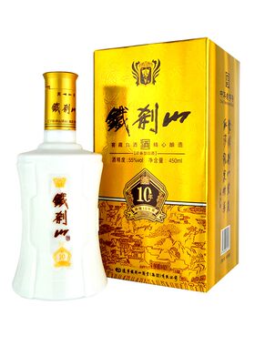 浓香型纯粮白酒铁刹山450ml55度