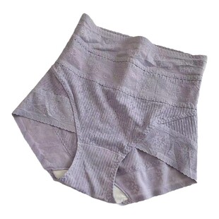 2026蕾丝收腹内裤女中高腰提臀强力收小肚子性感小蛮腰蚕丝裆新款