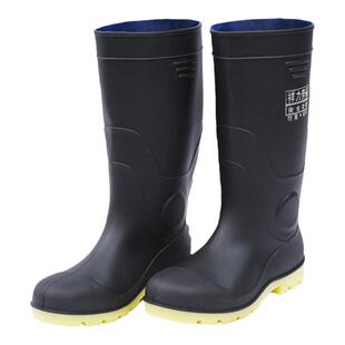 钢头雨鞋防砸防刺劳保水鞋防滑高筒雨靴中筒加绒水靴男士工地胶鞋