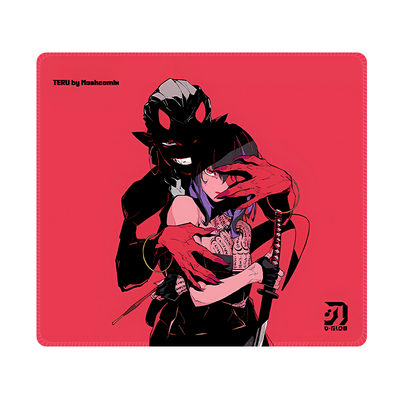 D-G【刃】TERU联名款鼠标垫顺滑细面电竞FPS加厚布垫CS2瓦罗兰特