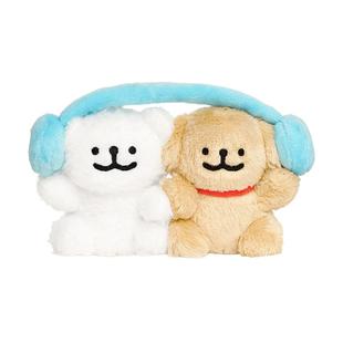 【X11】快闪同款 线条小狗毛绒挂件可爱公仔玩具女生礼物背包挂饰