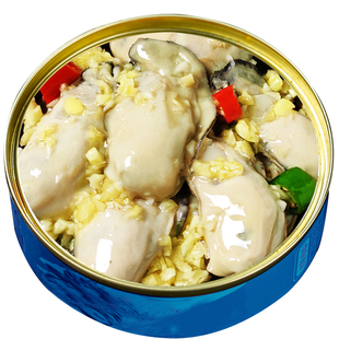 蒜蓉生蚝罐头大罐即食海鲜熟食麻辣生蚝新鲜粉丝海蛎子常温非乳山
