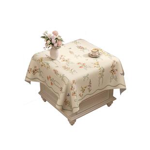 法式床头柜防尘罩盖布2024新款洗衣机冰箱保护垫布小方巾万能盖巾