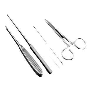 美容整形面部导引针线雕导线针鱼钩针速拉美筋膜提升穿刺针埋线针