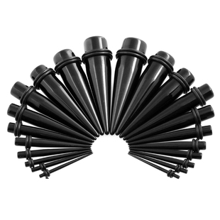 耳钉扩大器耳廓尖锥男女撑大阔耳洞扩耳器亚克力耳扩一套穿刺饰品