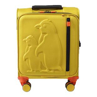 英国it行李箱卡通动物企鹅浮雕儿童行李箱旅行拉杆15寸登机软箱