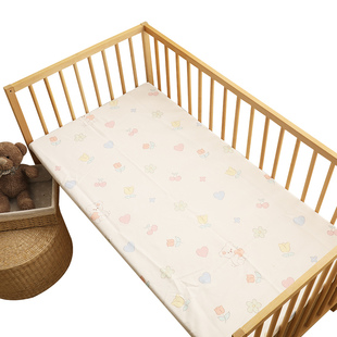 床单/床笠A类纯棉幼儿园纯棉婴儿风夏季简约单双人婴幼儿新生儿童