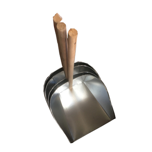 金属簸箕铁皮畚斗不锈钢垃圾斗工厂学校环卫大号加厚灰斗撮箕畚箕