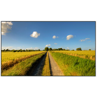 经科JK画框投影幕布固定屏幕窄边框N4-FL/W1纳米正投软幕白幕100/120寸16比9家用发烧级高清8K4K3D银幕机仪