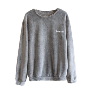 珊瑚绒暖暖衣秋冬新款睡衣女外穿长袖加绒加厚家居服上衣暖暖裤潮