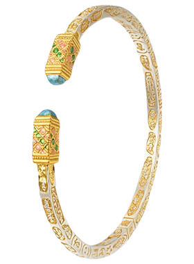 吴越老银铺足银9999御锦手镯