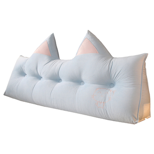 可爱床头靠垫新款公主风榻榻米软包床上靠背防撞软包网红大靠枕