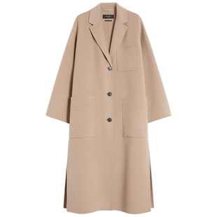 Weekend MaxMara 2026早春新款女装羊毛混纺长款大衣5011026106&