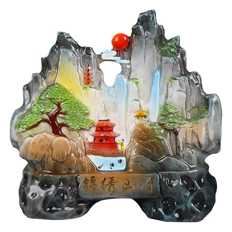 珐琅瓷陶瓷酒瓶景德镇无铅创意