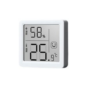 得力温度计室内家用大字体超清显示器电子温湿度计高精度2025新款