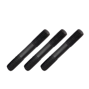 双头螺栓12.9级高强度35CrMo俩头等长螺纹丝原GB901发黑M12M16M36