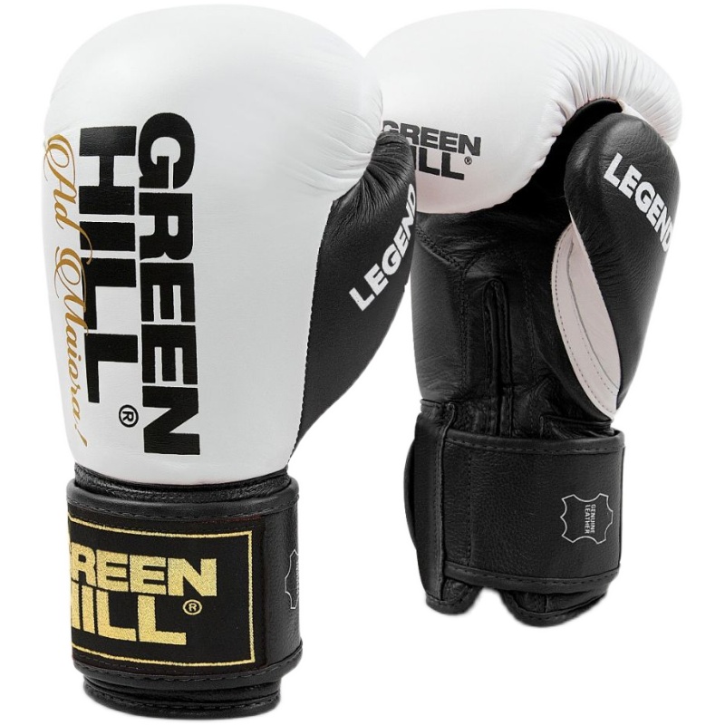 GREENHILL进口LEGEND真皮成人拳击手套泰拳散打搏击沙袋训练拳套