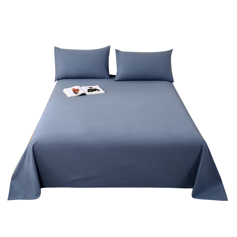 A类加厚磨毛纯棉床单单件100全棉2025新款单人学生宿舍被单三件套