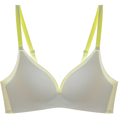 无痕无钢圈女内衣聚拢薄款