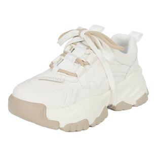 达芙妮运动鞋女款2026春季新款厚底增高小白鞋春秋百搭老爹鞋春款