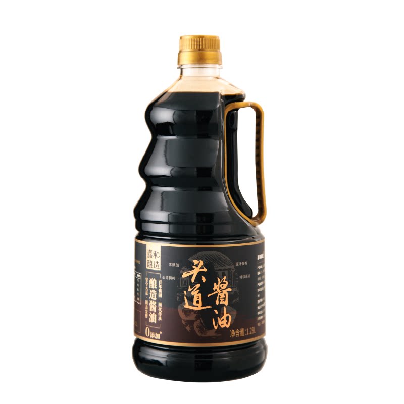 特级酱油嘉和酿造0添加头道古法传统炒菜红烧凉拌点蘸提鲜家用禾